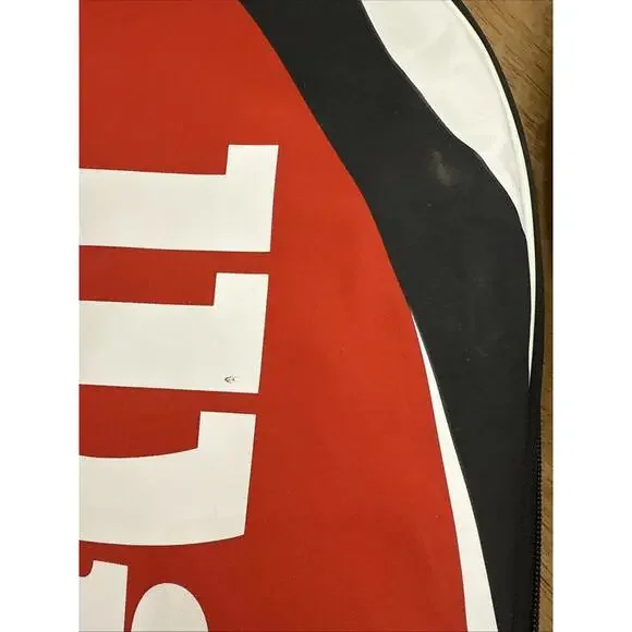 Wilson Profile 3.6 si Dual Taper Beam 4 5/8 Grip Tennis Racquet With Carry Case - Picture 10 of 15